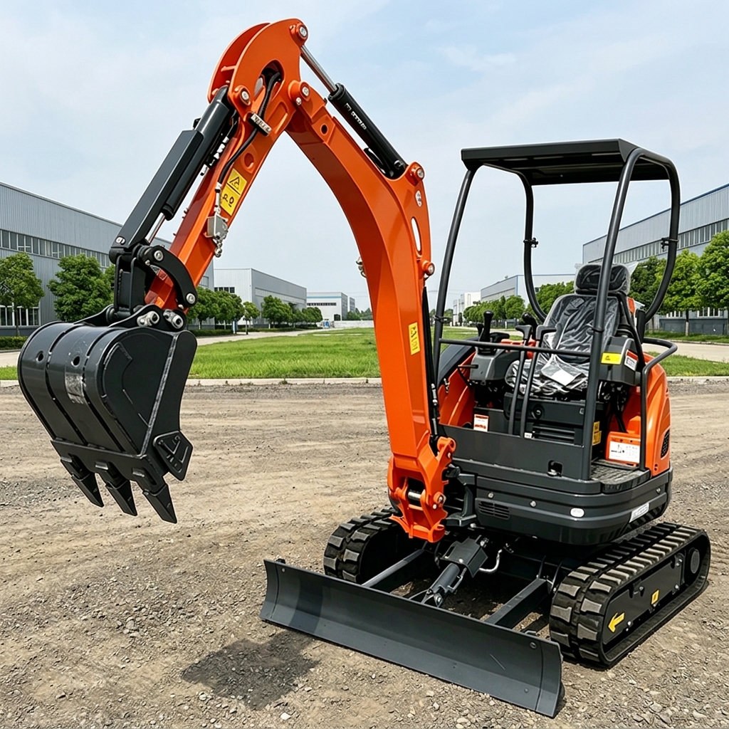 High Efficiency Small Crawler Durable WG23 Mini Excavator