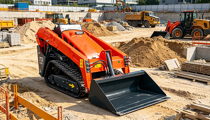 Top Quality New Design TS450 Loader Hydraulic Universal Skid Steer Loader