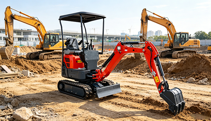 New Arrival Good Quality Crawler High Performance WG12 Mini Excavator