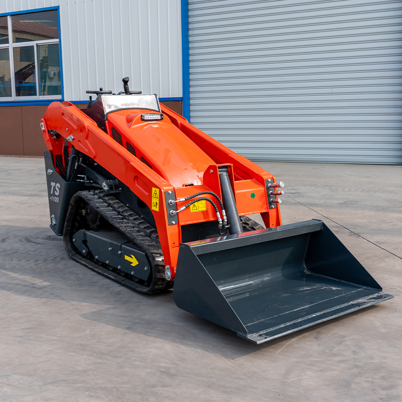 TS1100 Multifunctional Made in China Diesel Stand-on Skid Steer Loader