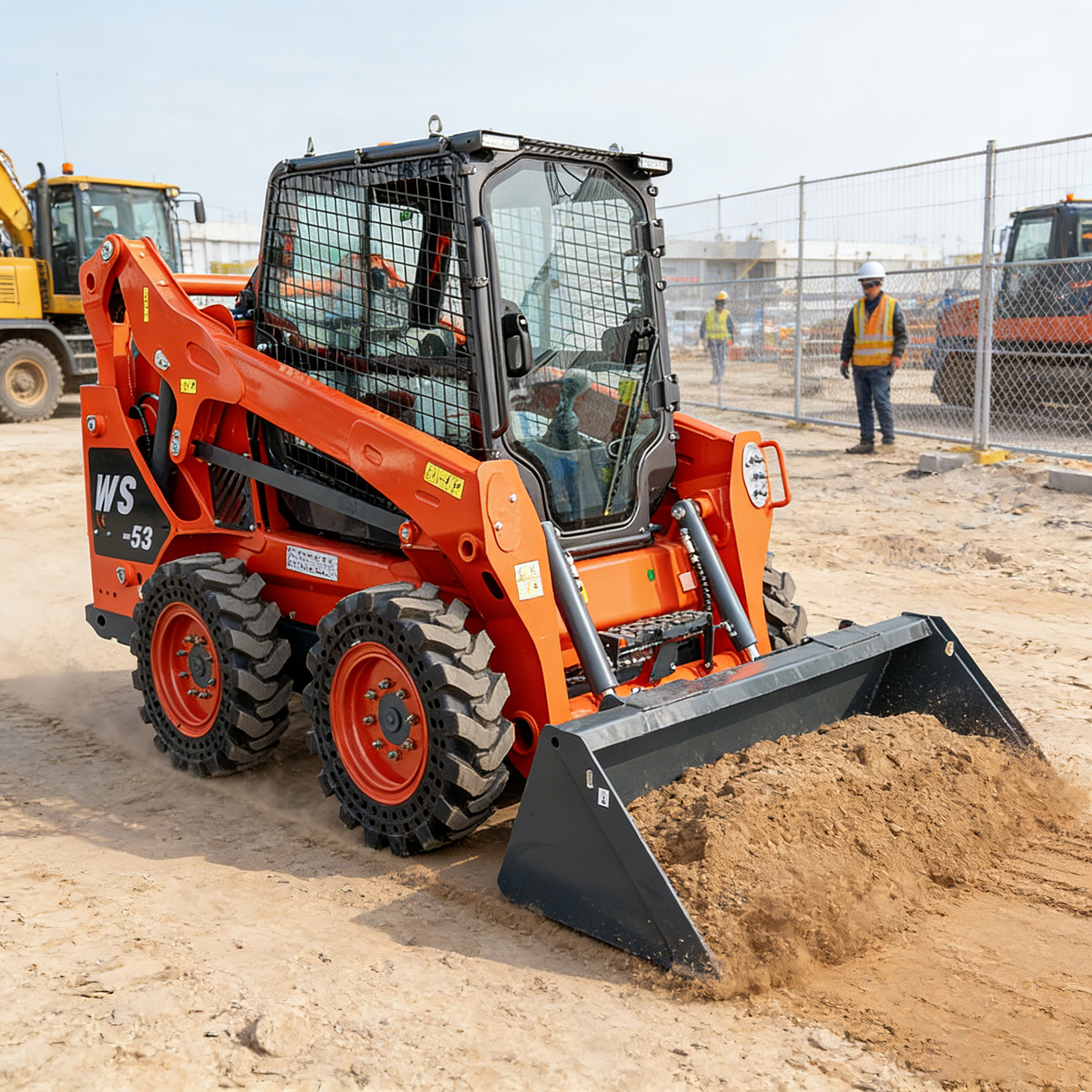 Skid Steer Loaders: Versatile and Efficient Construction Equipment
